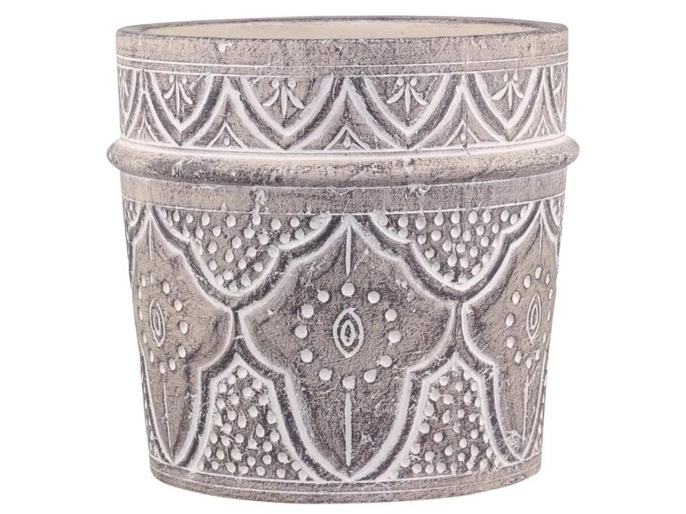 Chic Antique Évron Blumentopf mit Muster