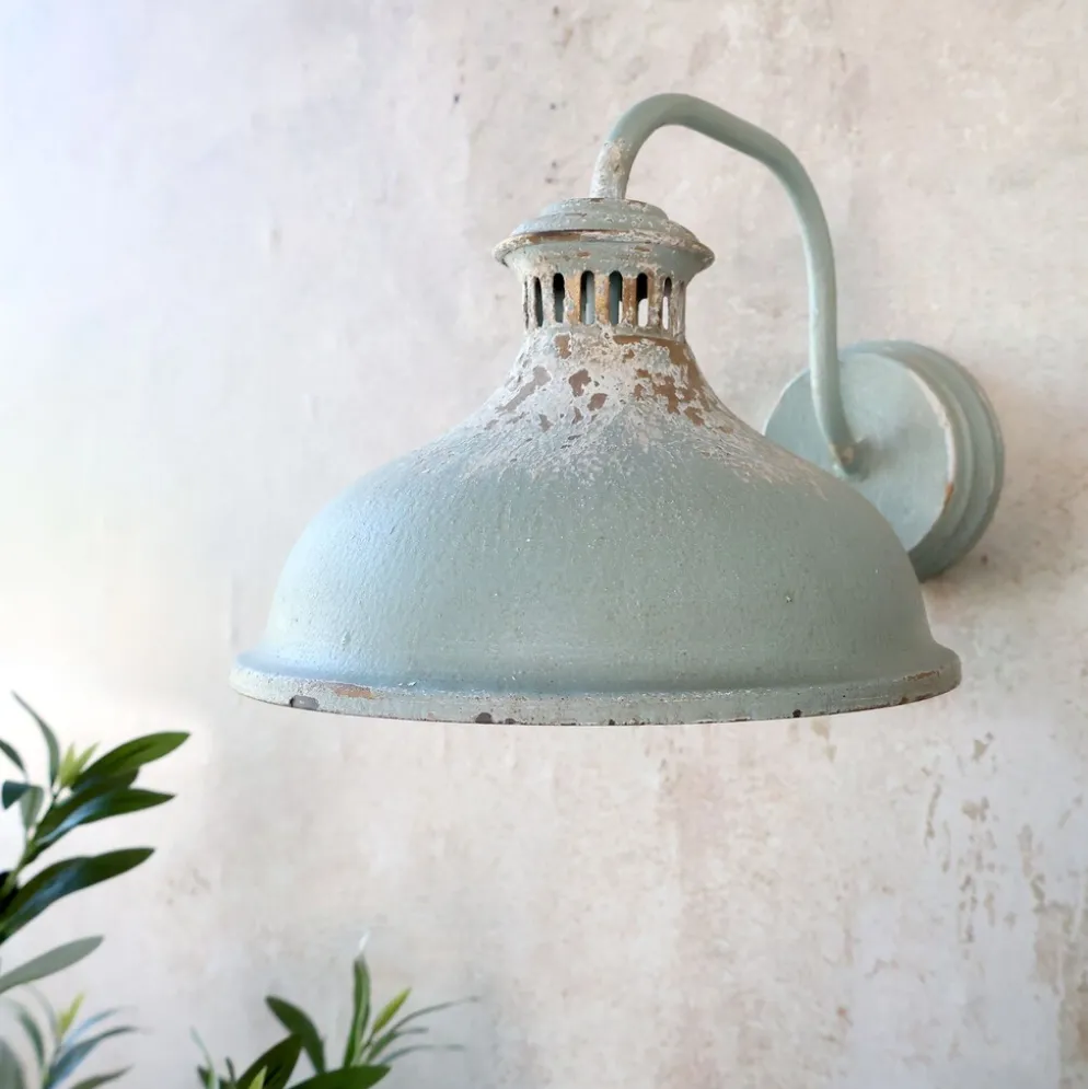 Chic Antique Wandlampe Antik Opal