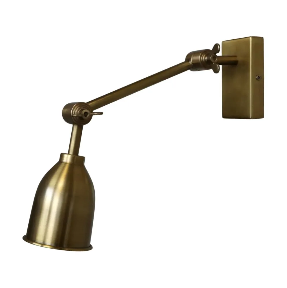 Chic Antique Wandlampe aus Messing