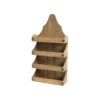 Chic Antique Wandregal mit 4 Ablagen
