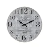 Chic Antique Wanduhr Be Joyful in Hope