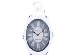 Chic Antique Wanduhr Sechseck