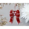 Chic Antique Weihnachtlicher Schleifen Aufhänger