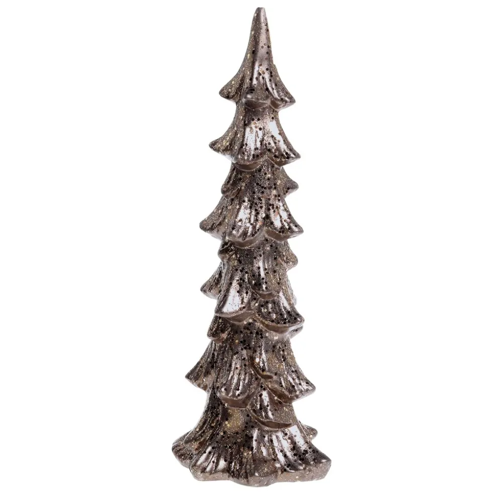 Chic Antique Weihnachtsbaum Aufsteller mit Glitzer