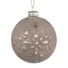 Chic Antique Weihnachtskugel mit Goldmuster Fleur