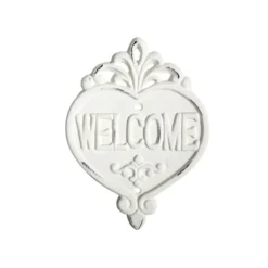 Chic Antique Welcome Schild aus Eisen