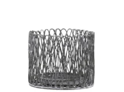 Chic Antique Windlicht Fil de Fer aus Eisen
