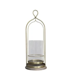 Chic Antique Windlicht mit Glas