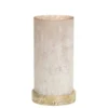 Chic Antique Windlicht mit graviertem Sockel
