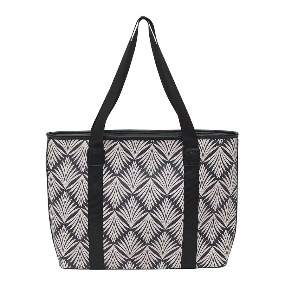 Coming Copenhagen Shopper mit Palmenmuster Danica
