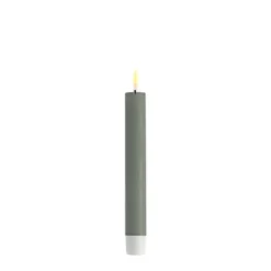 Deluxe Homeart LED 2er Set Stabkerze Real Flame