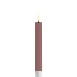 Deluxe Homeart LED 2er Set Stabkerze Real Flame