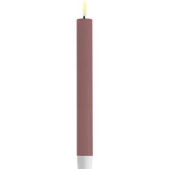 Deluxe Homeart LED 2er Set Stabkerze Real Flame