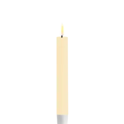 Deluxe Homeart LED 2er Set Stabkerze Real Flame