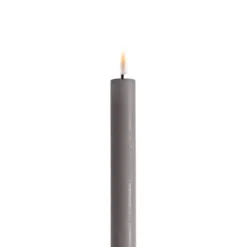 Deluxe Homeart LED 2er Set Stabkerze Real Flame