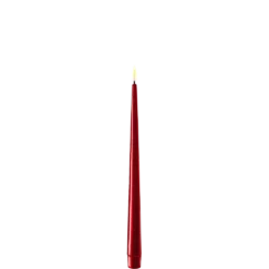 Deluxe Homeart LED Stabkerze mit Lack Real Flame 2er Set