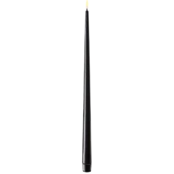 Deluxe Homeart LED Stabkerze mit Lack Real Flame 2er Set