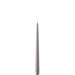 Deluxe Homeart LED Stabkerze mit Lack Real Flame 2er Set