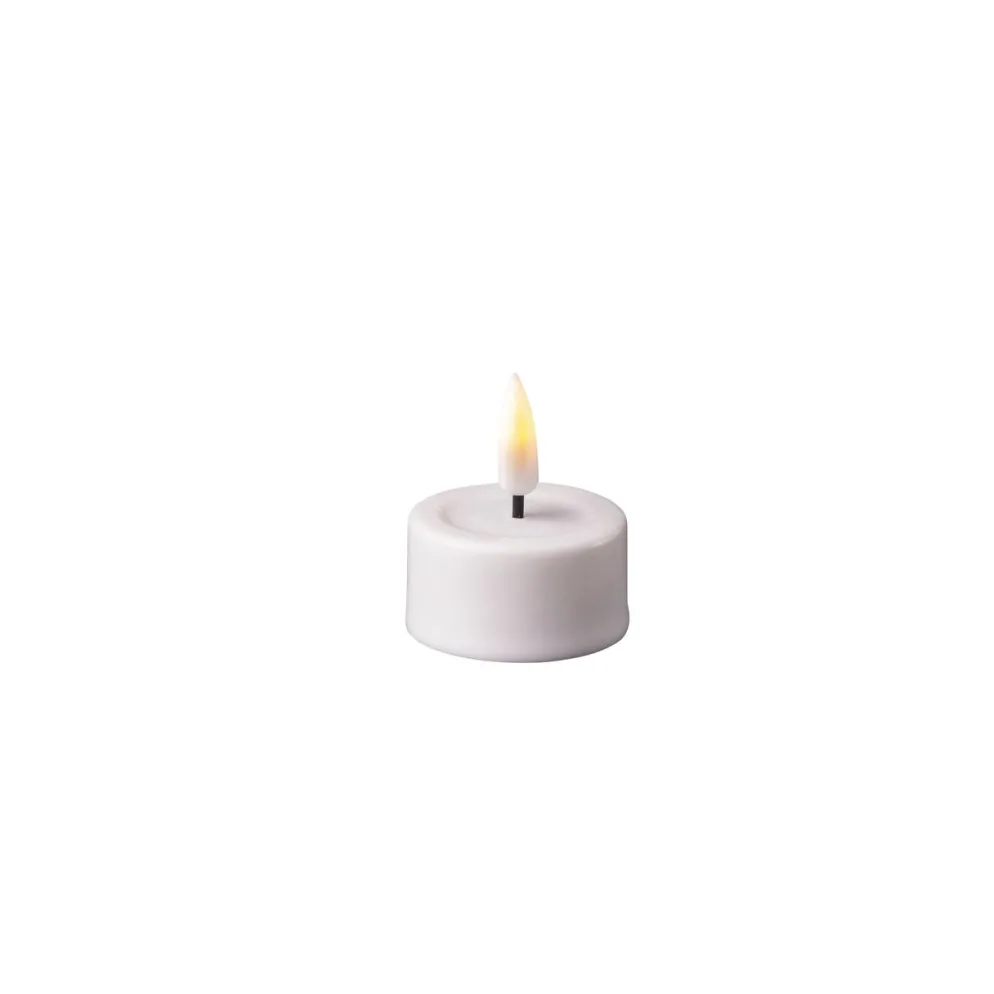 Deluxe Homeart LED Teelicht im 2er Set mit Real Flame
