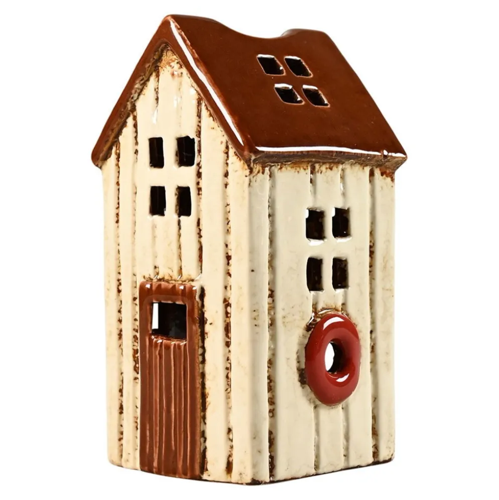 Det Gamle Apotek Lichthaus Keramikhaus Strandhütte beige