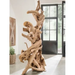 Faktorei Holzskulptur, Deko-Wurzel als Standobjekt, Unikat