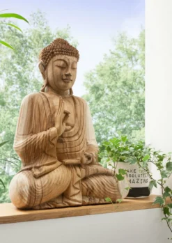 Faktorei Unikat Deko-Figur Buddha handgearbeitet