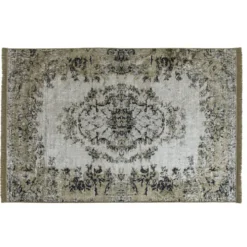 Faktorei Vintage-Teppich VAN DYCK mit Fransen