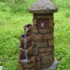 Garden Pleasure Brunnen HADES in Stein-Optik