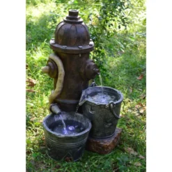 Garden Pleasure Garten-Brunnen HERMES in Stein-Optik