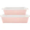 GreenGate Auflaufform Alice rechteckig 2er Set
