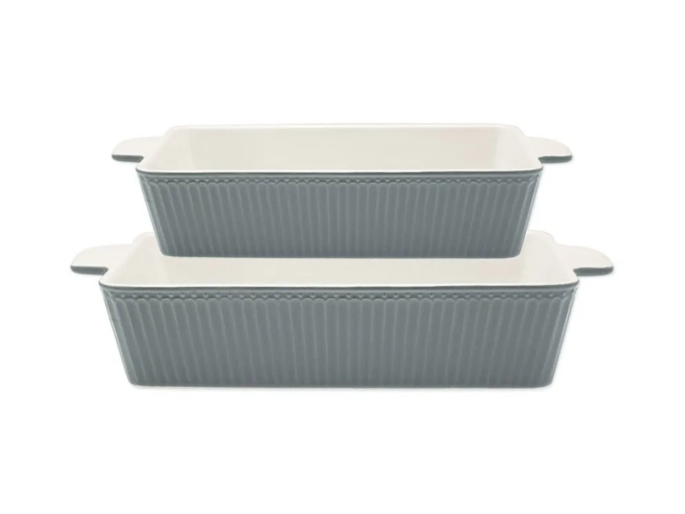 GreenGate Auflaufform Alice rechteckig 2er Set