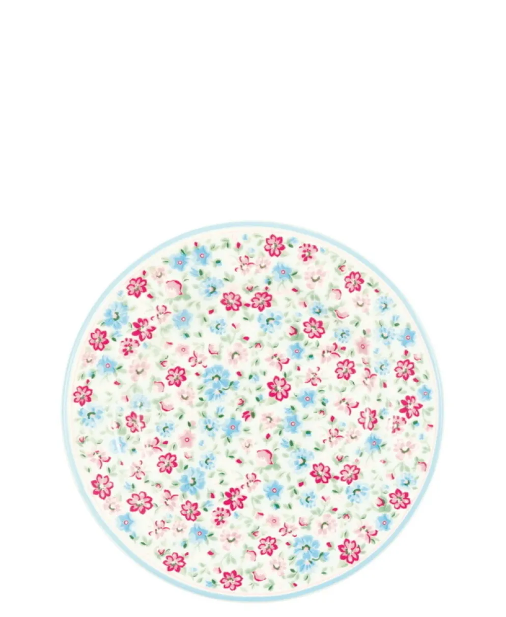GreenGate Dessert-Teller Louisa white