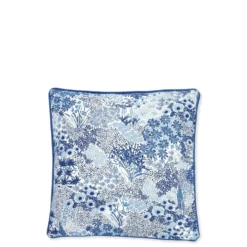 GreenGate Kissenbezug Kristel Blumenmuster blue