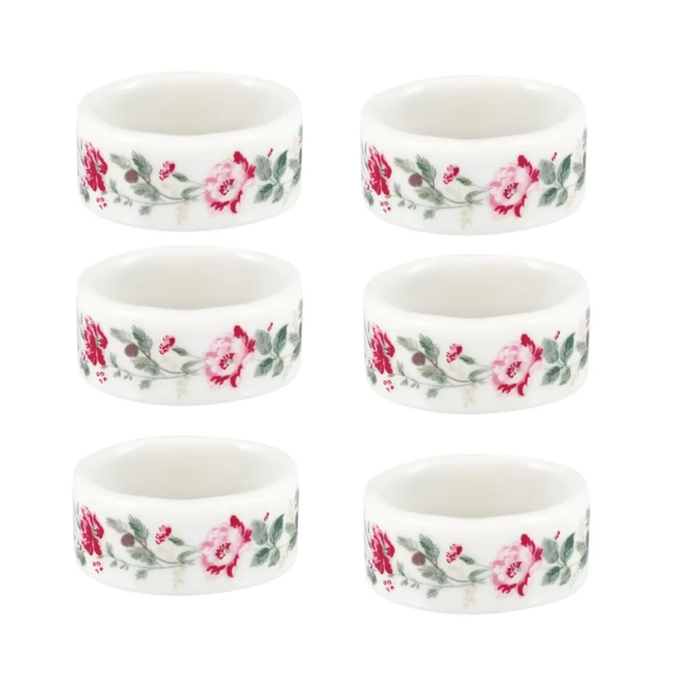 GreenGate Serviettenringe Leonora 6er Set