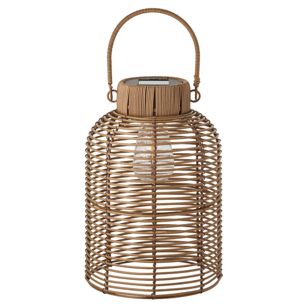 House Nordic Brentford Garten Lampe mit Solar, Polyrattan