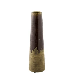 House Nordic Keramik Vase Braun