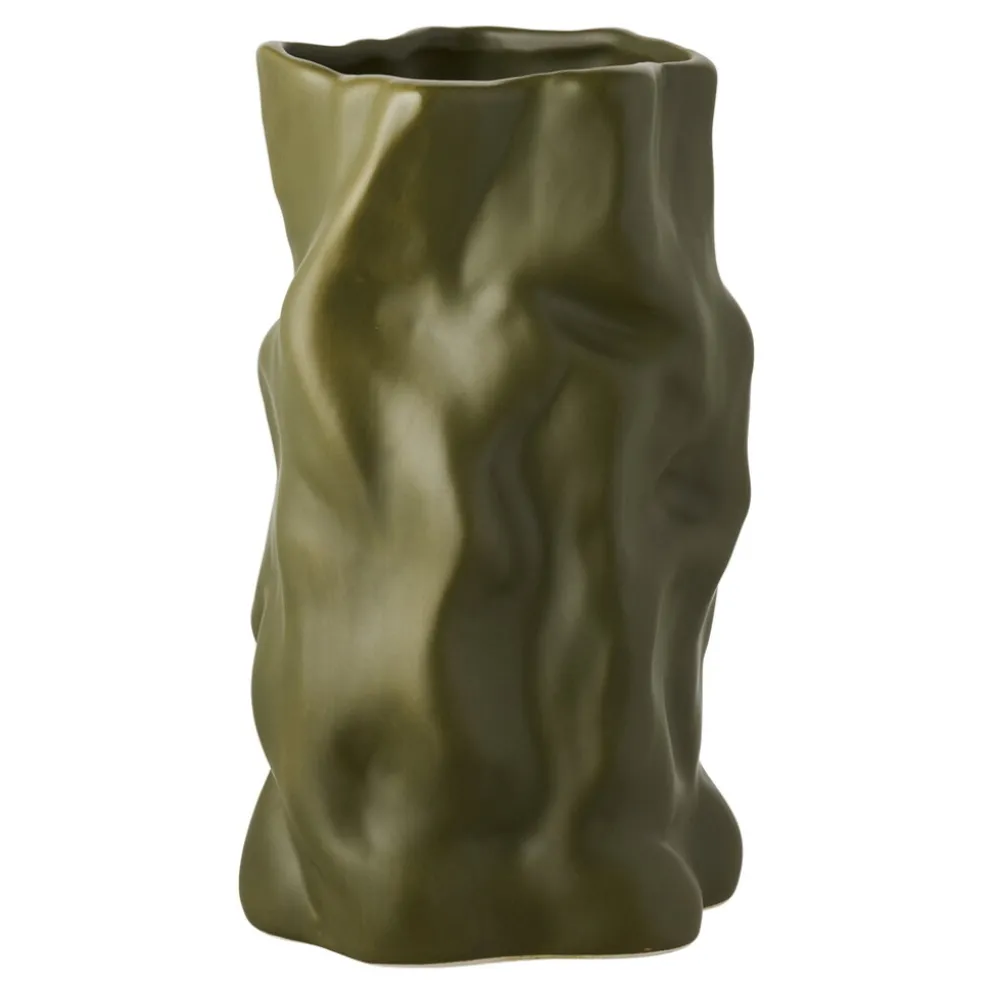 House Nordic Keramik Vase Grün Ø 15 x 25 cm