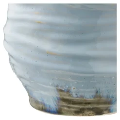 House Nordic Keramik-Vase Hellblau Ø 19,5 cm