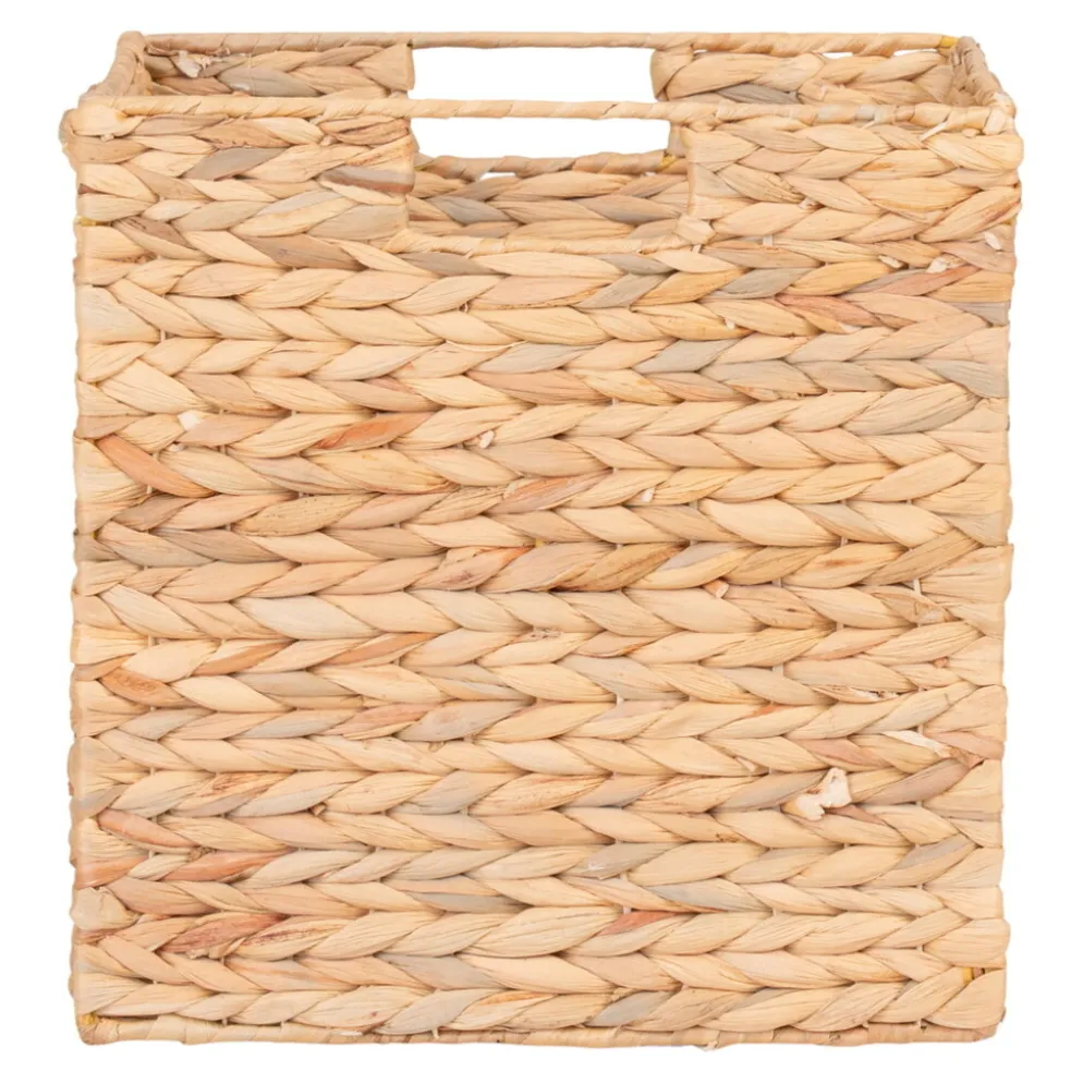 House Nordic Passo Korb 30x30x30 cm | Wasserhyazinthe Faltkorb