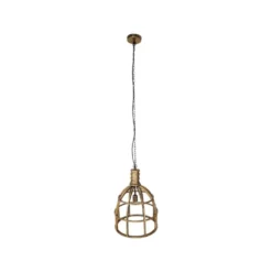 HSM Collection Hängelampe Gold Metall