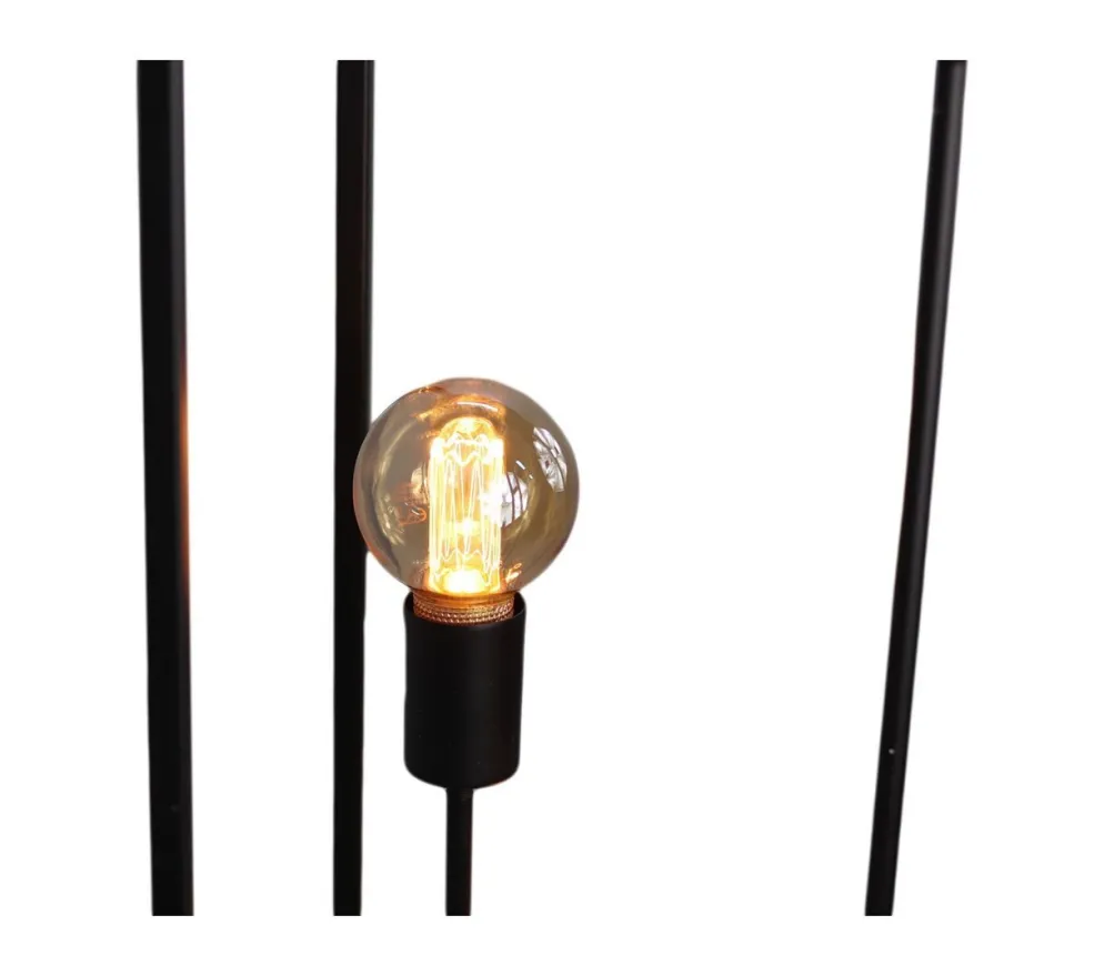 HSM Collection Stehlampe Fremont offener Rahmen