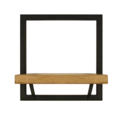 HSM Collection Wandboard Levels 2 Mangoholz, Eisen