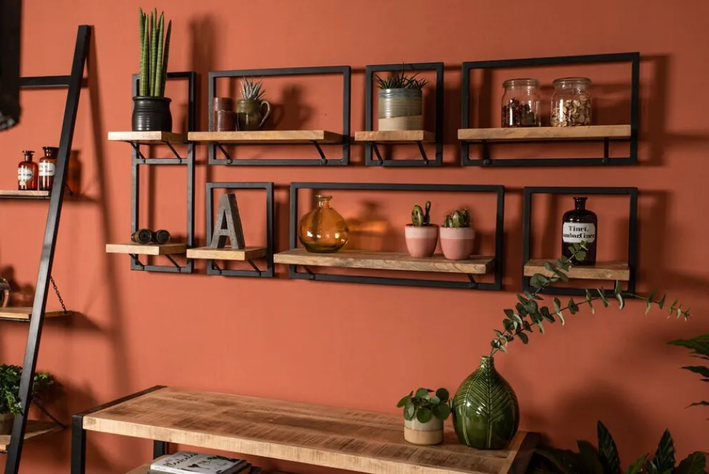 HSM Collection Wandboard Levels 2 Mangoholz, Eisen