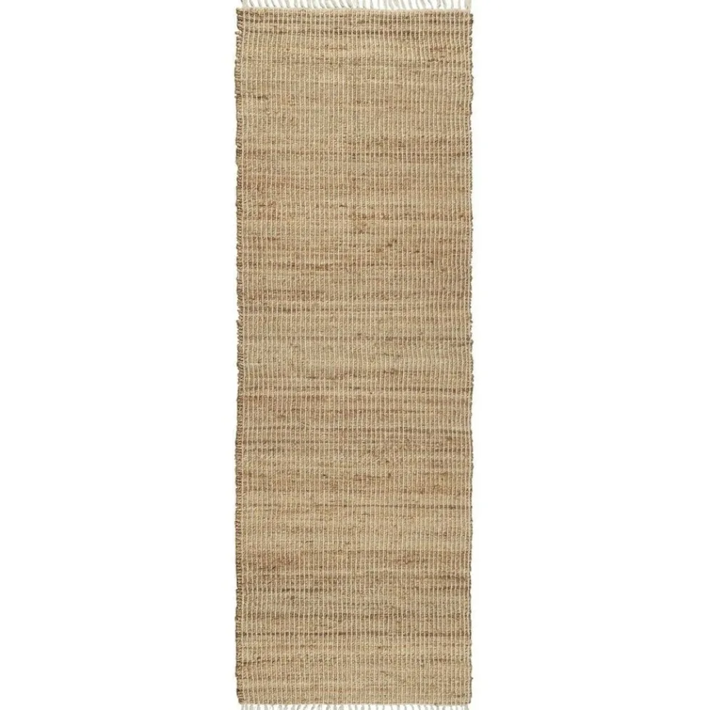 IB Laursen Bodenläufer aus Jute und Baumwolle