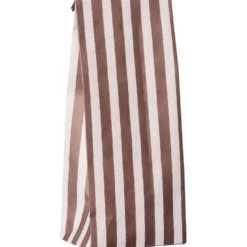 IB Laursen Buntfalttüte mit Streifen Textil-Look