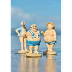IB Laursen Dekofigur Strandkönig – Männer in Badebekleidung