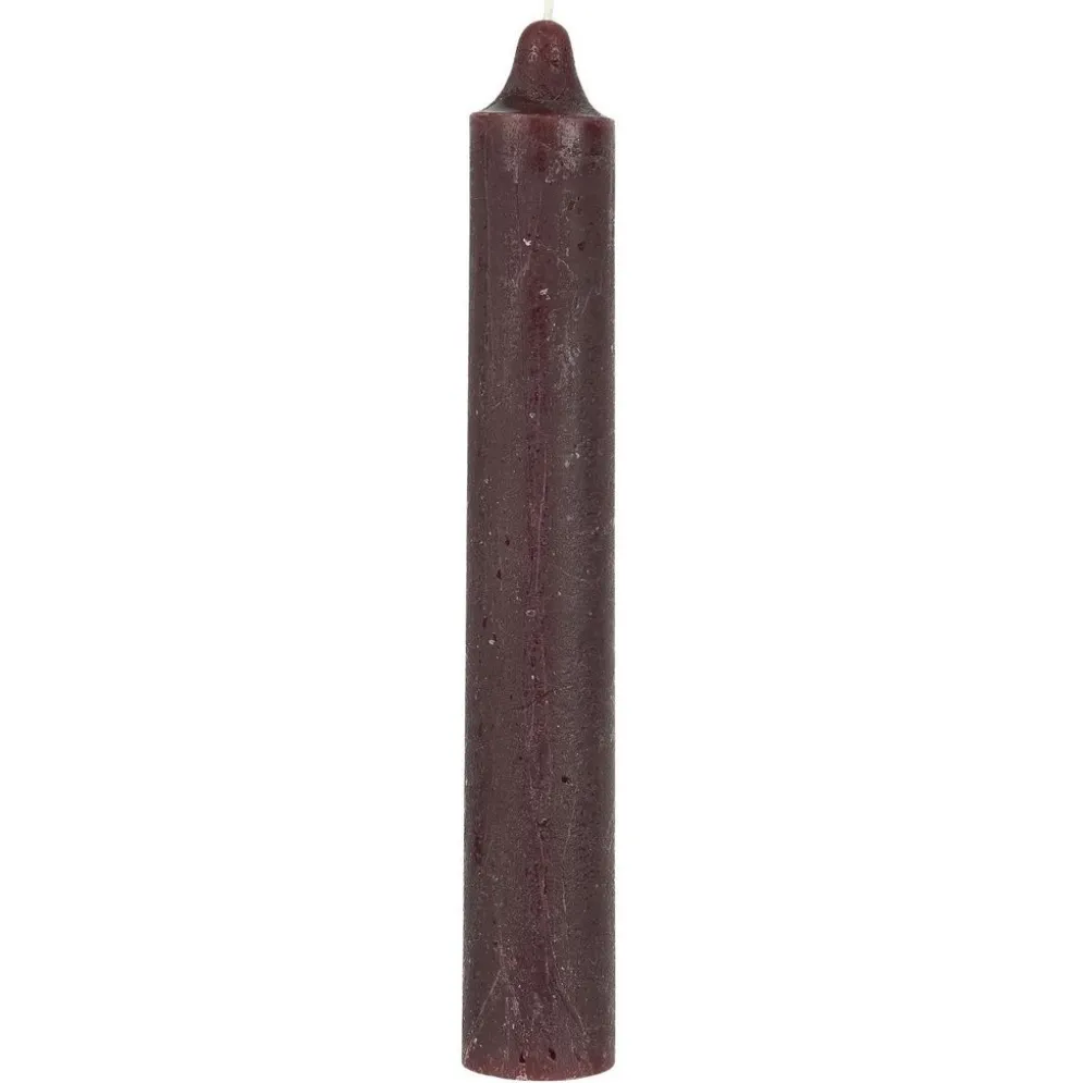 IB Laursen Dickere Rustikale Stabkerze 25 cm, Ø 3,8 cm