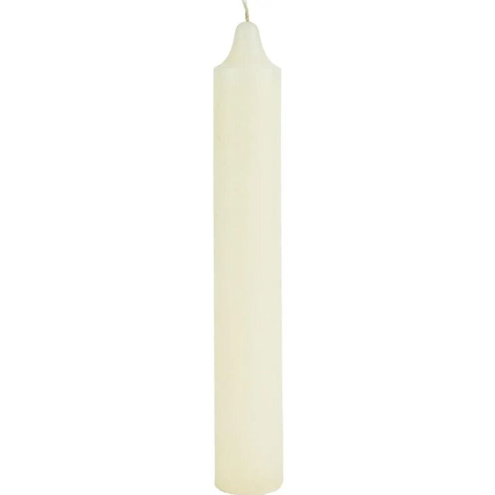 IB Laursen Dickere Rustikale Stabkerze 25 cm, Ø 3,8 cm