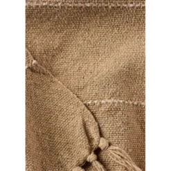 IB Laursen Doppelte Bettdecke Braun mit Streifen 240x240 cm