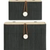 IB Laursen 2er Set Schachtel mit Bambusdeckel